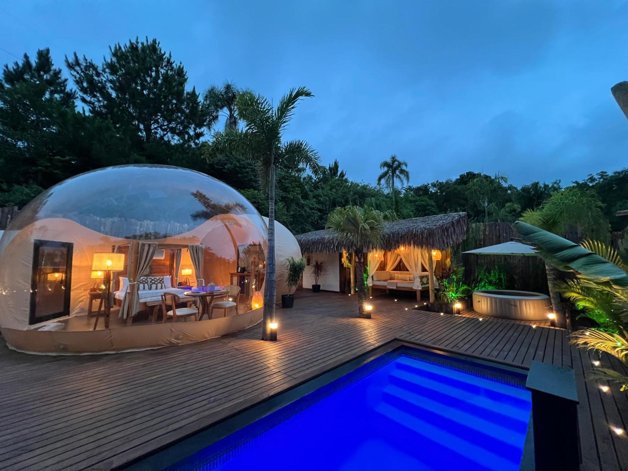 Hotel Zion Bubble Glamping Florianópolis Exterior foto