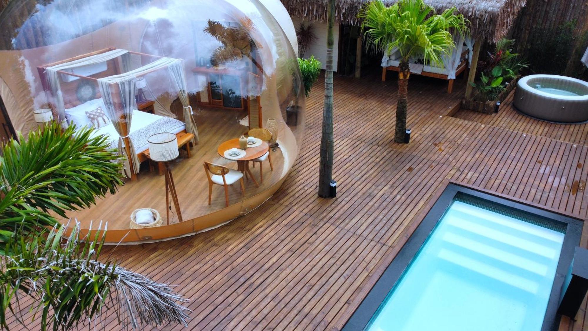 Hotel Zion Bubble Glamping Florianópolis Exterior foto